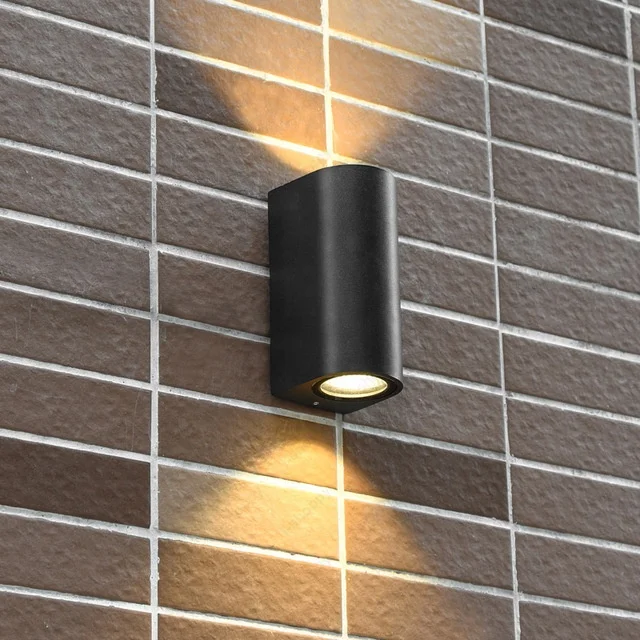Morden Aluminum Small power LED wall light Creative hotel wall lamp