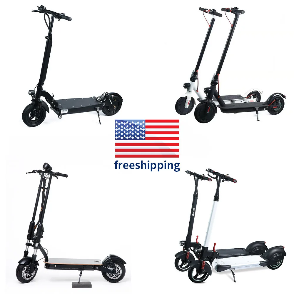 

Discounted USA warehouse FREE shipping Fast delivery 2 wheels foldable off road/light weight electric scooter with seat