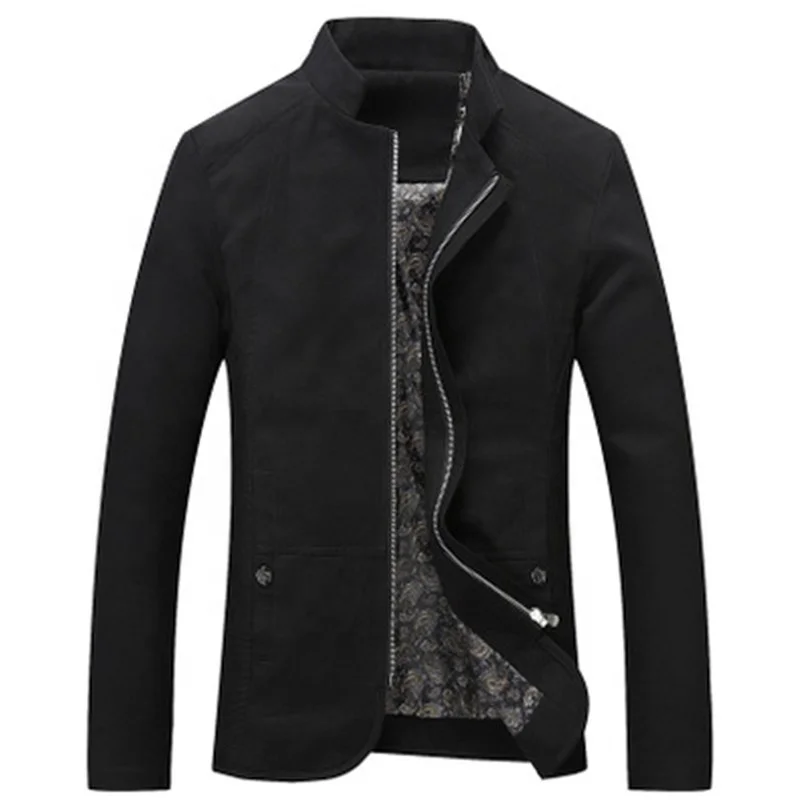 

Business Autumn Winter Zipper Man Jackets, Khaki/black/beige/navy blue