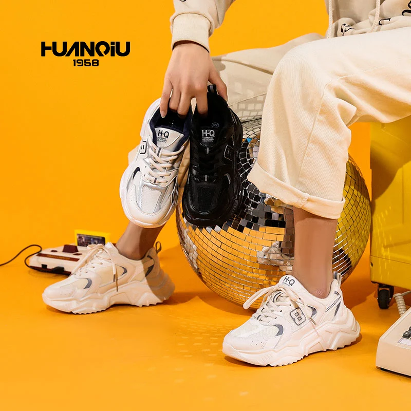 

20H201-2 HUANQIU trendy fashionable light weight women casual shoes for autumn, Picture