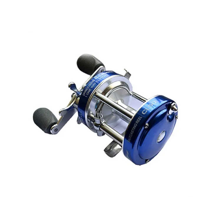 

Wholesale salt water drum fishing reel CL series all metal ice fishing boat fishing big game reel, Gold/blue/red/silver