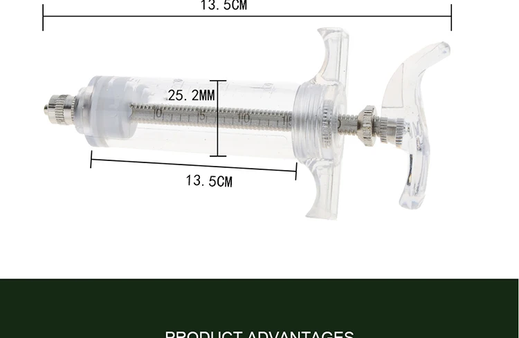 BLUEWORTH TPX Animal Syringes 10ml 20ml 30ml 50ml