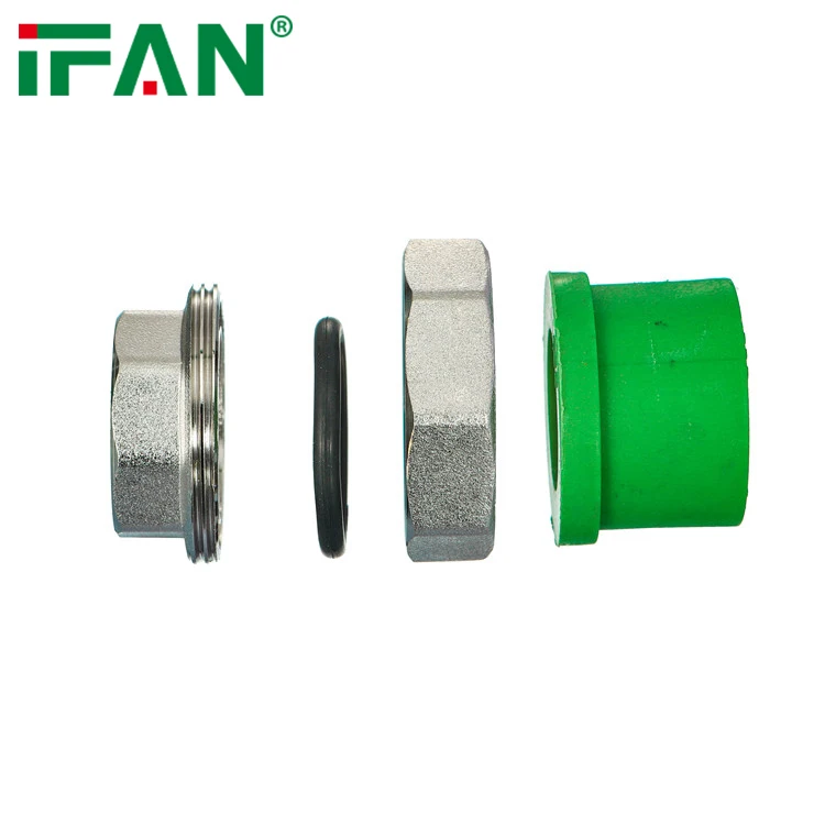 

IFAN ISO Certificate Pipe Fitting High Temperature Plastic Pipe Fittings PPR Union