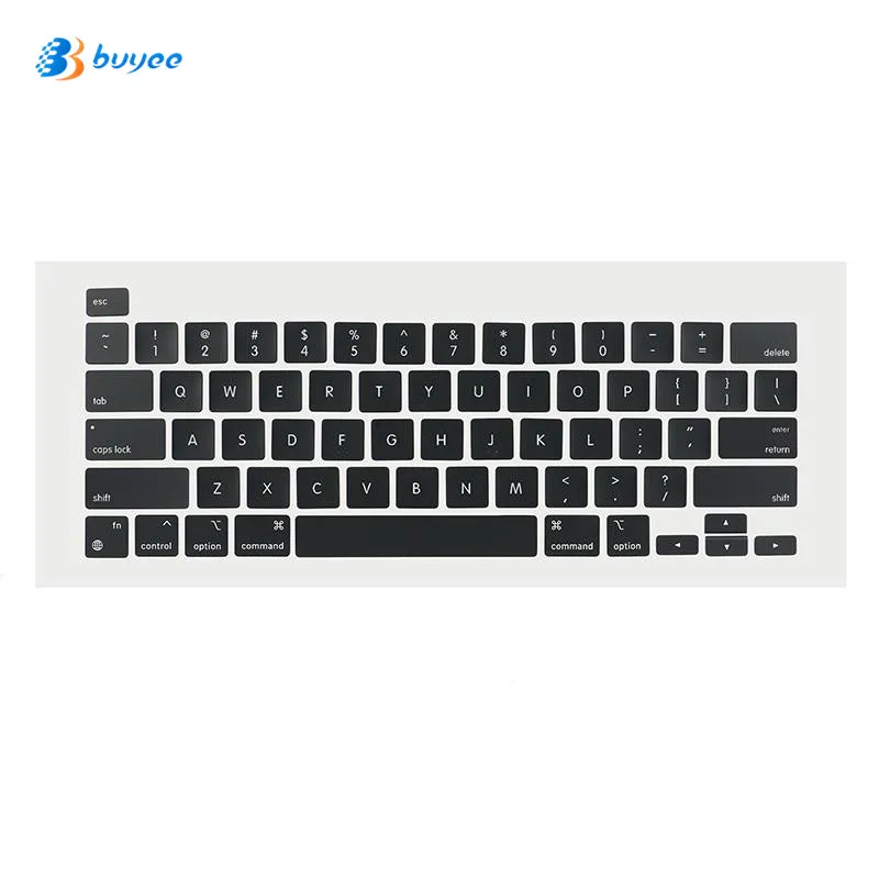 

New Keycap Set for MacBook pro 13.3" A2338 Keyboard keys laptop, Black