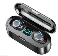 

Touch wireless dual TWS 5.0 Earbuds with LED digital display