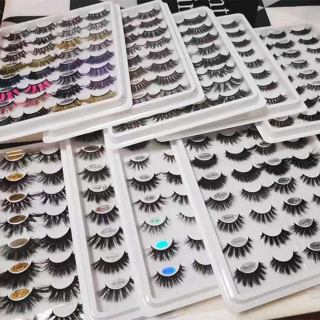 

free samples product whole sale shenzhen mink eyelashes lash book kits lashese with case eye lashess