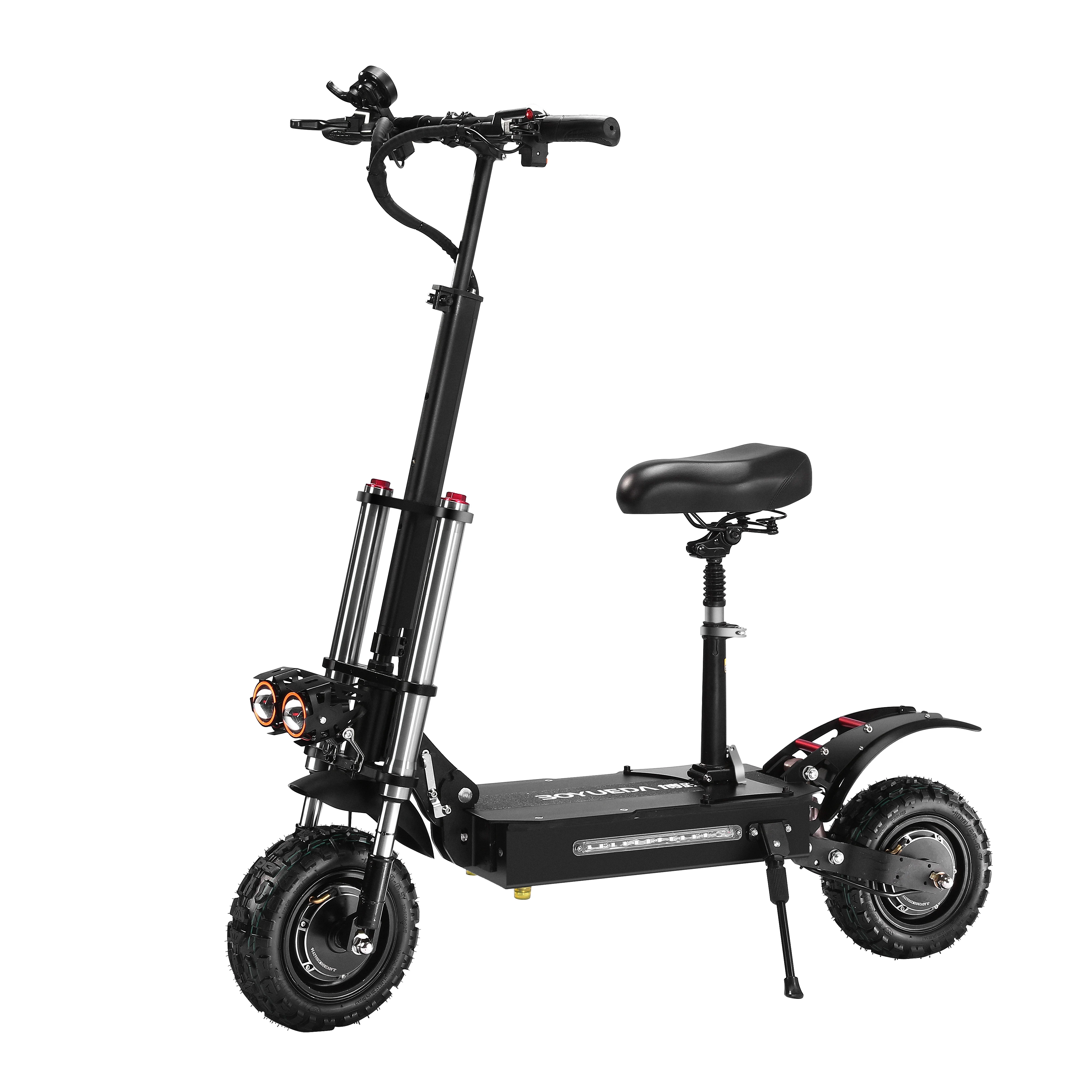 

Boyueda 6000w S3-11 Inch Fat Tire Self-balancing Electric Scooter for Adult.