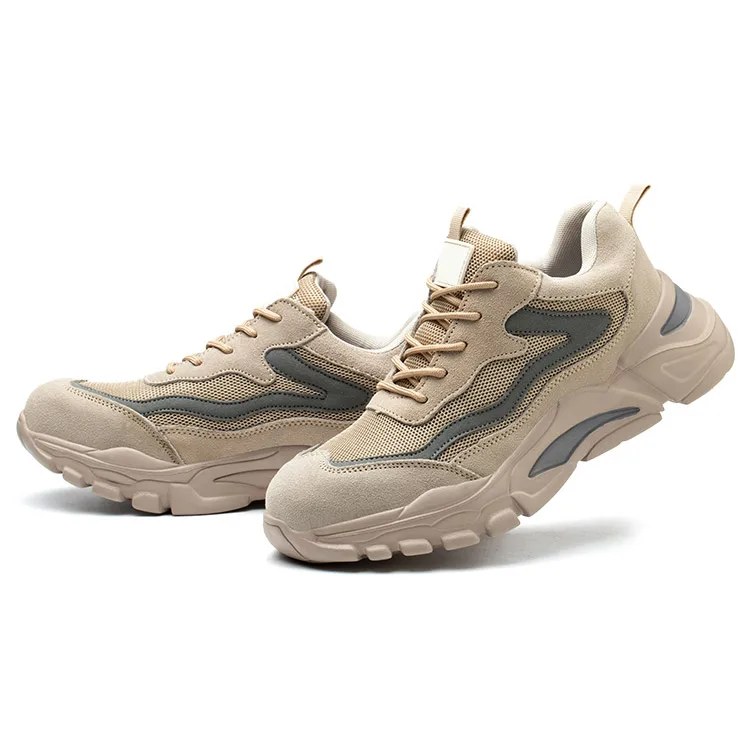 

2022 sport type safety Shoes lightweight safety shoes anti-puncture sports shoes