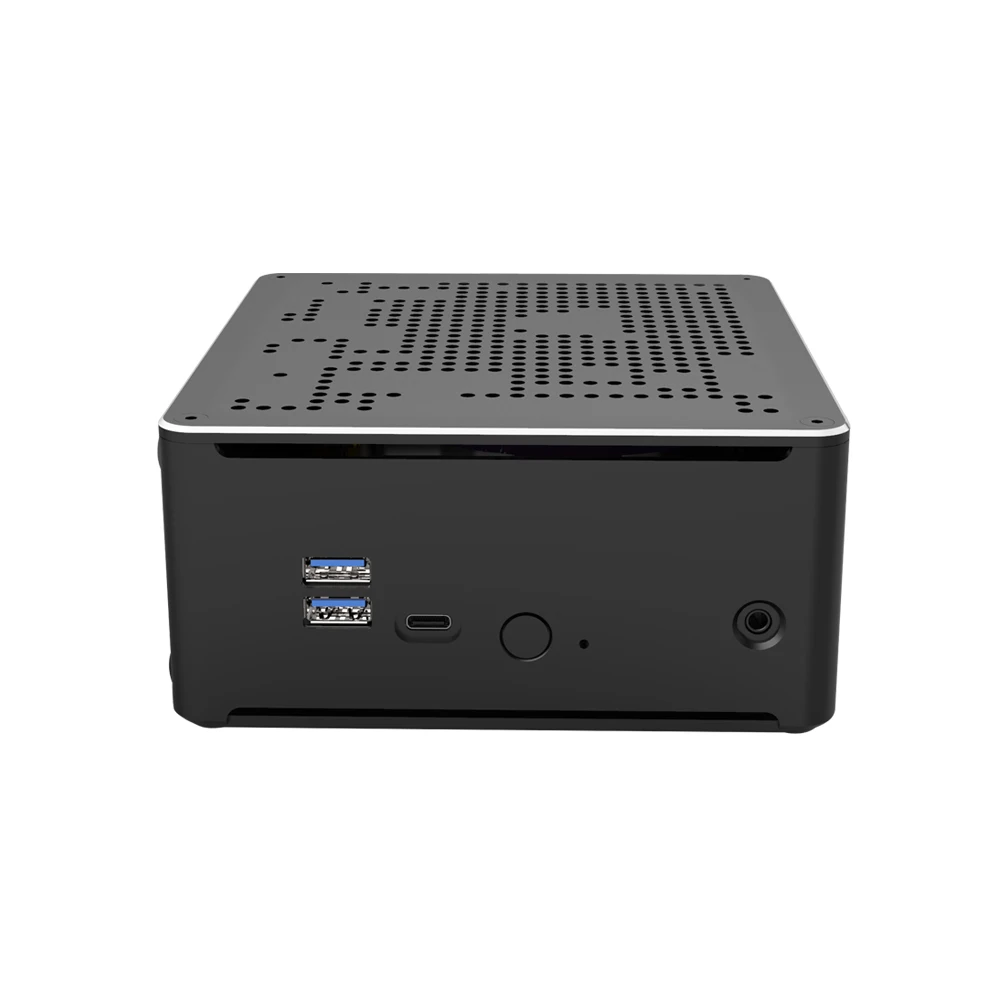 

Newest Core I9 10880H I7 10750H Eight Core 64GB DDR4 1TB NVME SSD Type C Laptop Mini Desktop Pc Gaming System, Black color