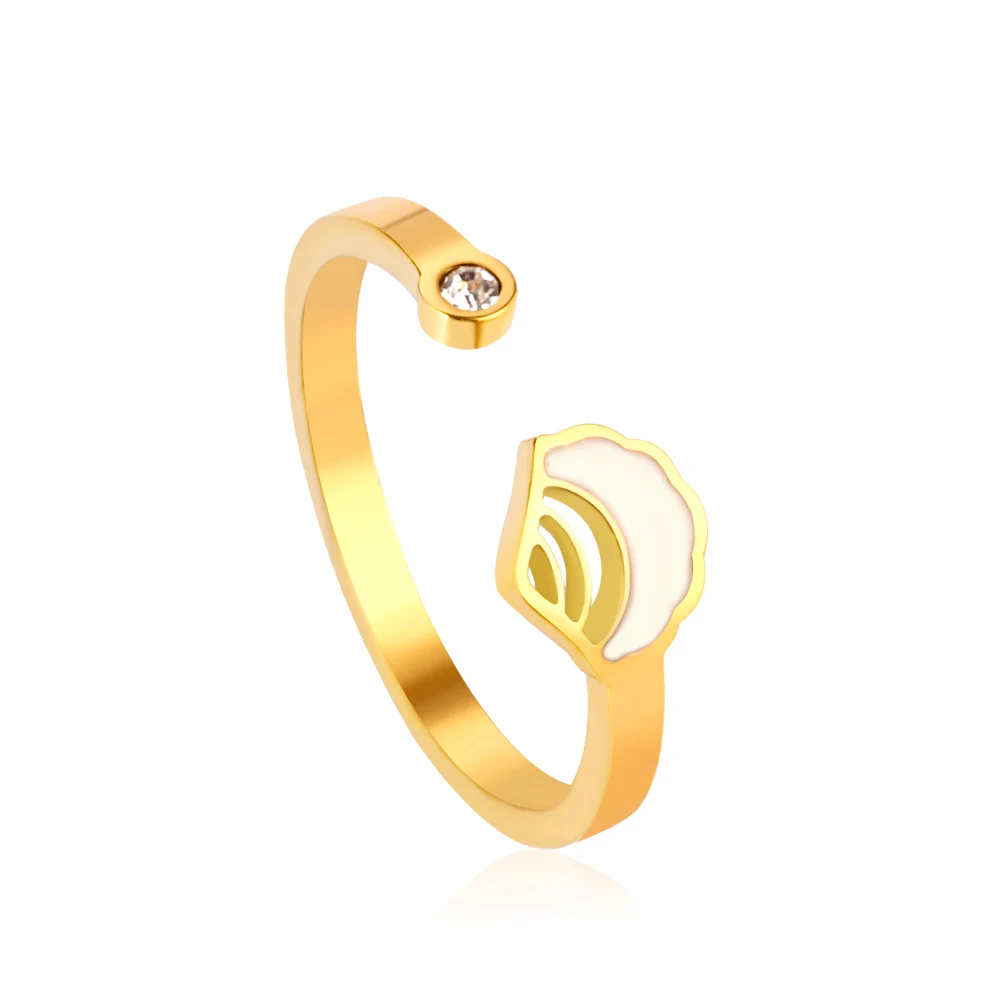 Trendy 18K Gold Plated Beads S