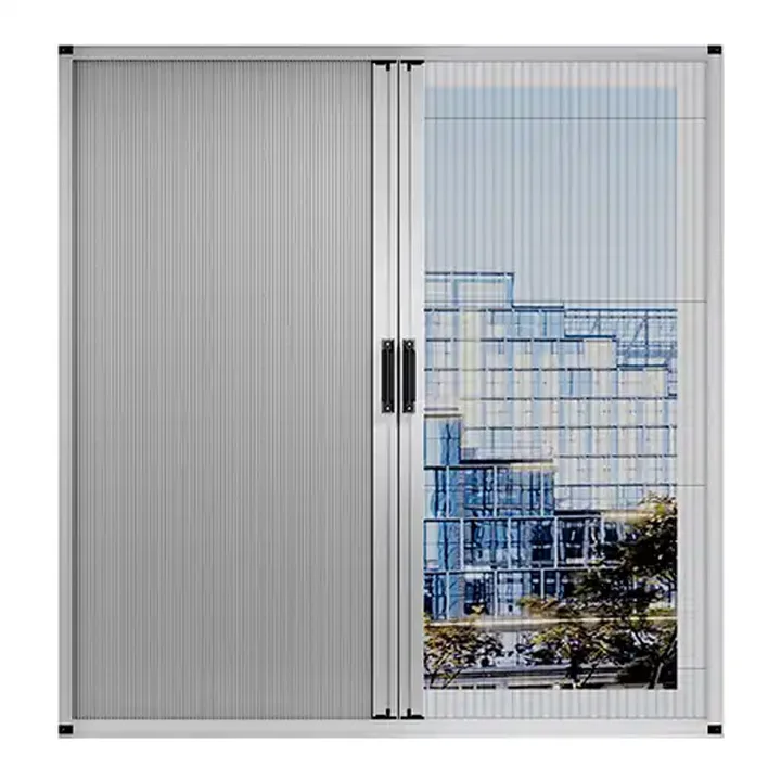 100% Blackout Blind Screen Dual Cellular Shade Honeycomb Blinds for Sliding Doors Modern Insect Prevention Screen Cellular Shade