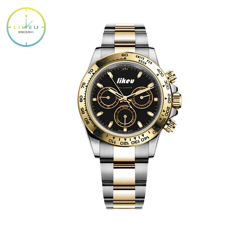 

3A Quality Luxurious Night Vision 904l Stainless Steel Sapphire Mirror Glass Mechanics Watches