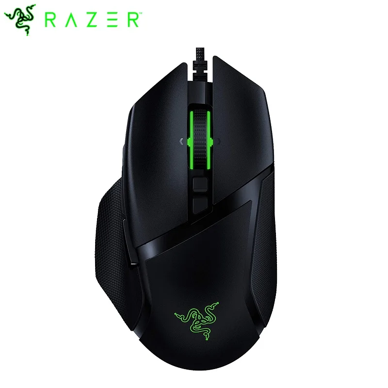 

Razer Basilisk v2 Wired Gaming Mouse Optical Sensor Fastest Gaming Mouse Switch Chroma RGB Lighting 11Programmable Buttons