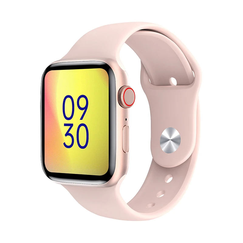 

2021 New Smart watch w66 1.75 Screen Size Sport Heart Rate Blood Pressure Health Fitness Tracker Men Women Phone Watch, Black white