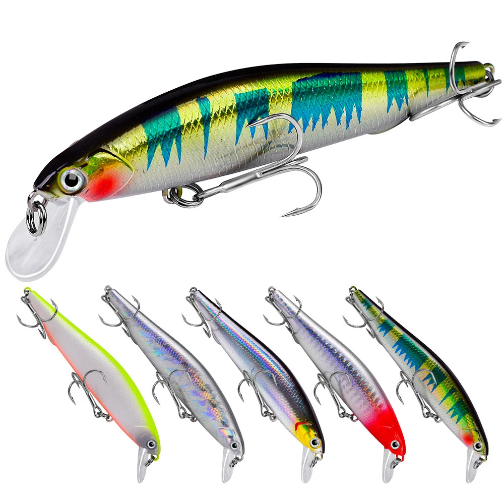 

One MOQ 6-11cm 5-14.5g fishing accessories bionic minnow hard bait sinking fishing lures senuelos de pesca, Pictures