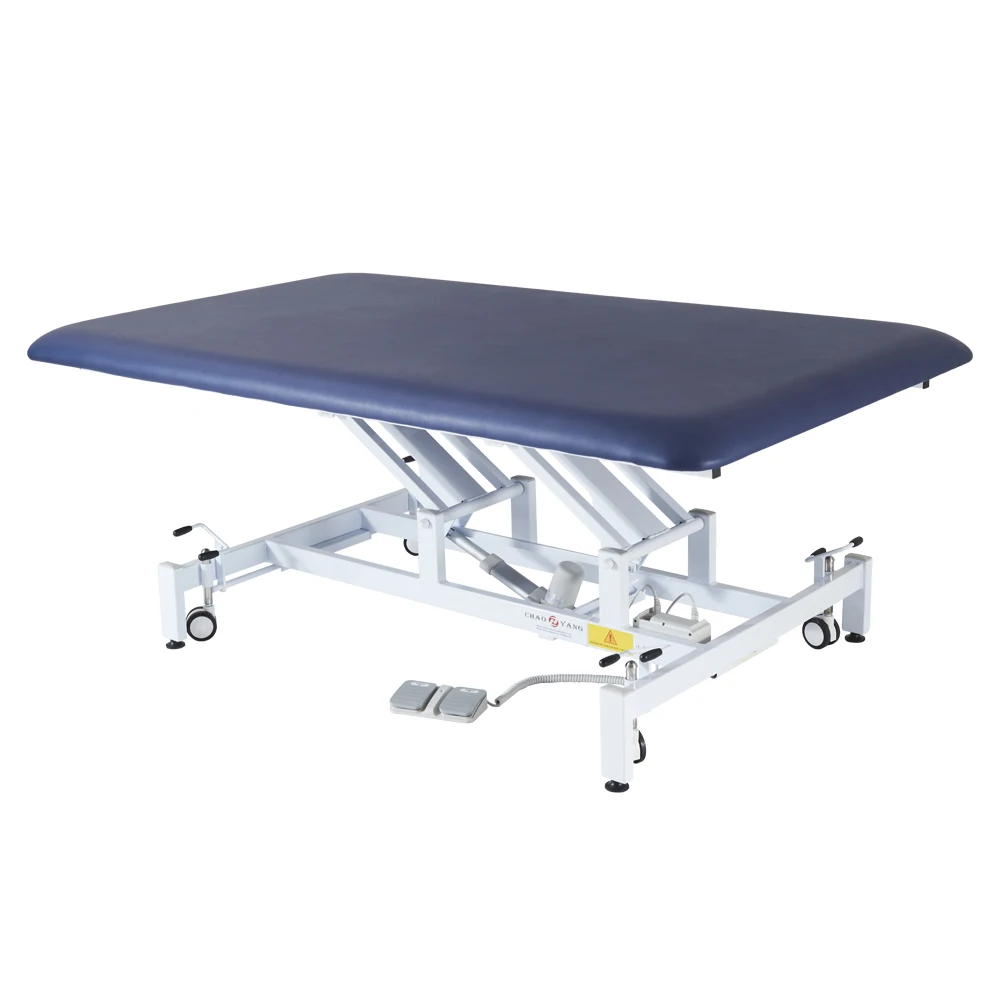 Electric Adjustable Height Stroke Rehabilitation Therapy Bed Medical