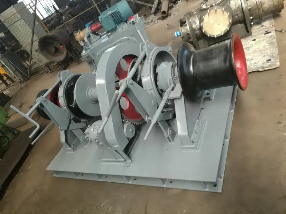 5 50 Ton Mooring Electric Capstan Winches Pulley Buy Capstan Pulley