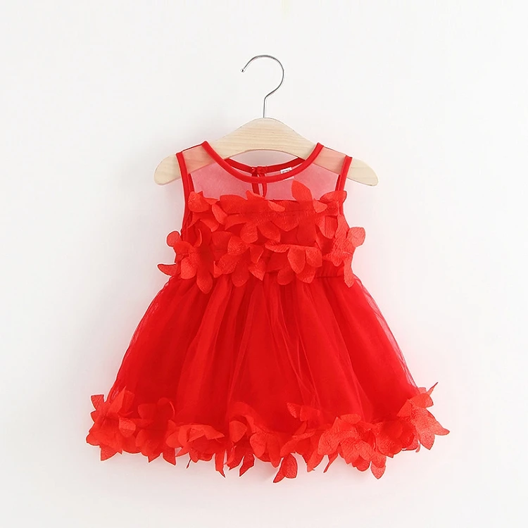 

Summer Party Children Kids Casual Dress Flower Girls' Dresses M764
