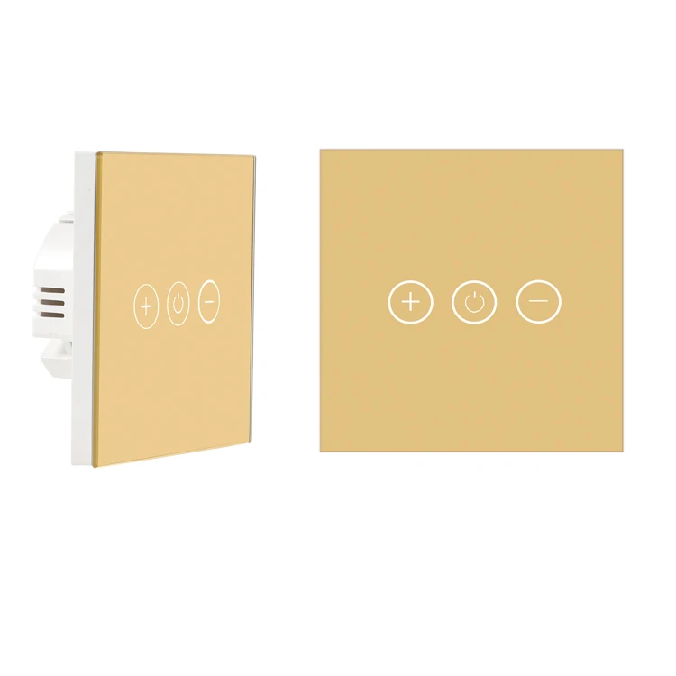 glod tuya zigbee 30 electronic touch dimmer light switch touch panel