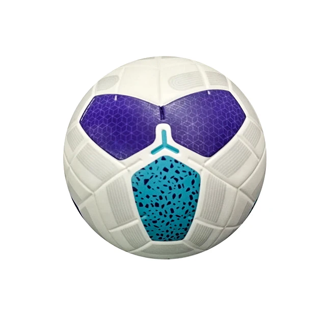 

Genuine football for students and children wear-resistant non-leather youth training, White blue sea blue
