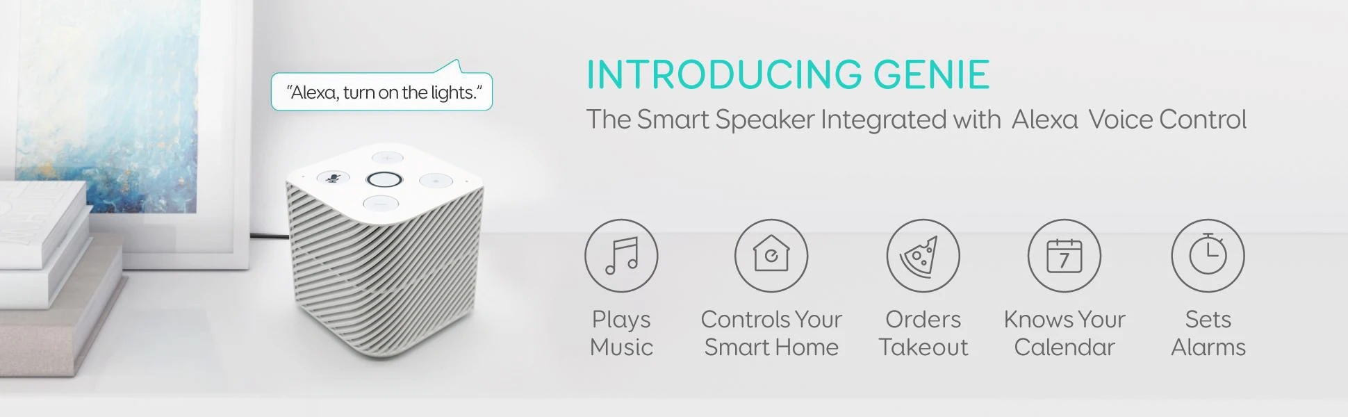 Multifunctional Portable Wireless Wifi Alexa Voice Speaker with Hub - ANKUX.COM