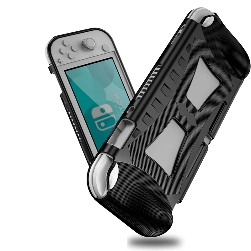 Viseaon Original Soft Silicone Rubber Shell rejection of heat  Case back covers for Nintendo Switch Lite