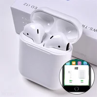 

2019 Factory Price wireless earbuds tws wireless earbuds i12 With Charging Box