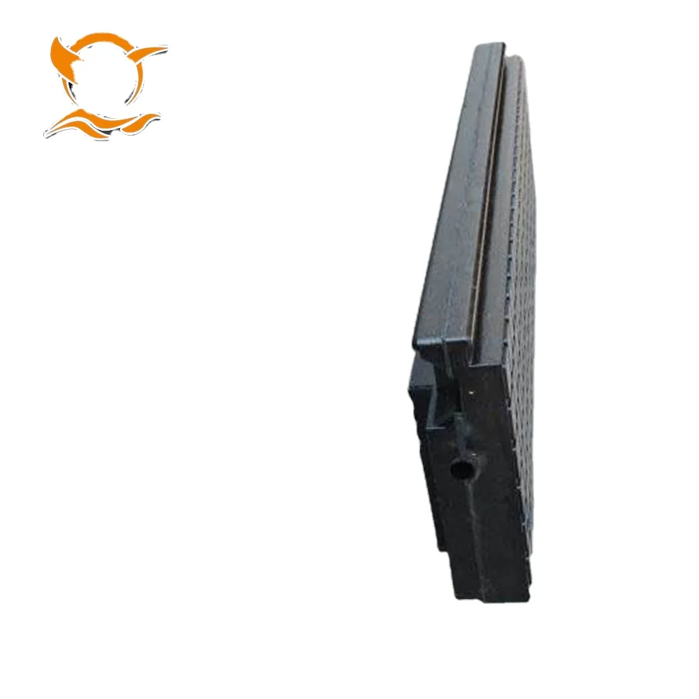 
P43 II High Quality railway rubber level crossing panel &plate 