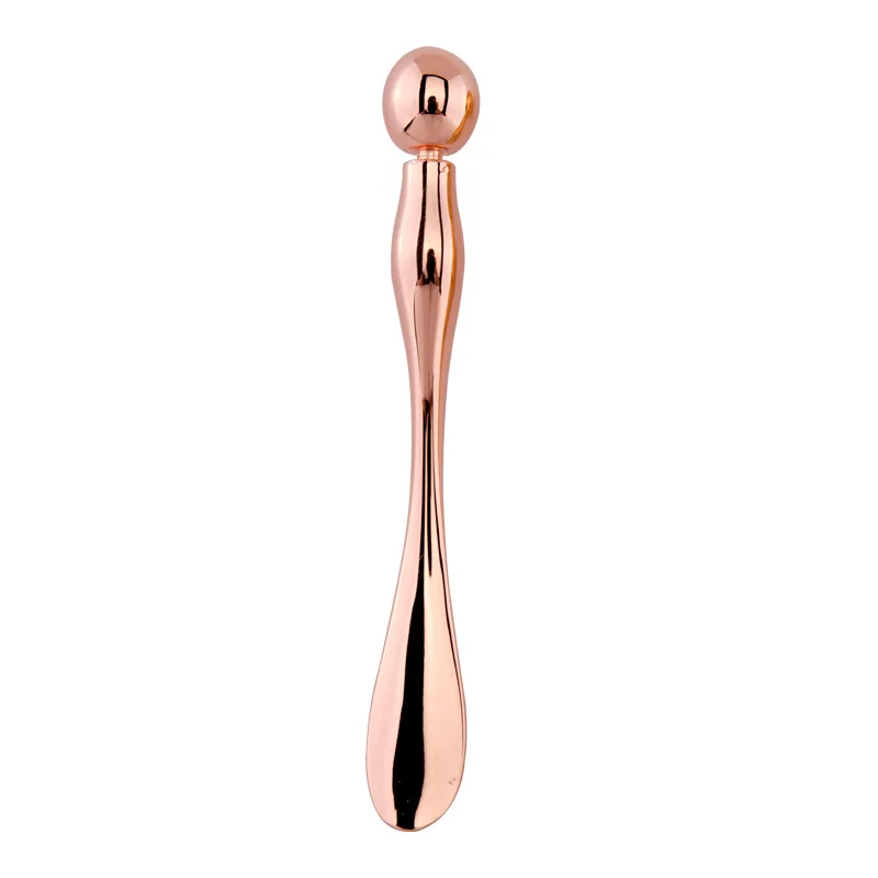 

Best quality Rose Gold Cosmetic Spatula Cream cosmetic spoons Facial spplicator