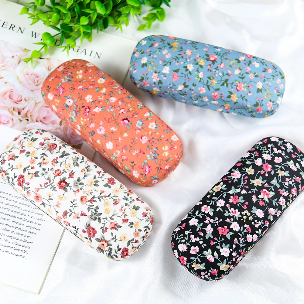 

Personalized design of cheap flower four-color Eyeglasses Cases packaging box for sale, Colors