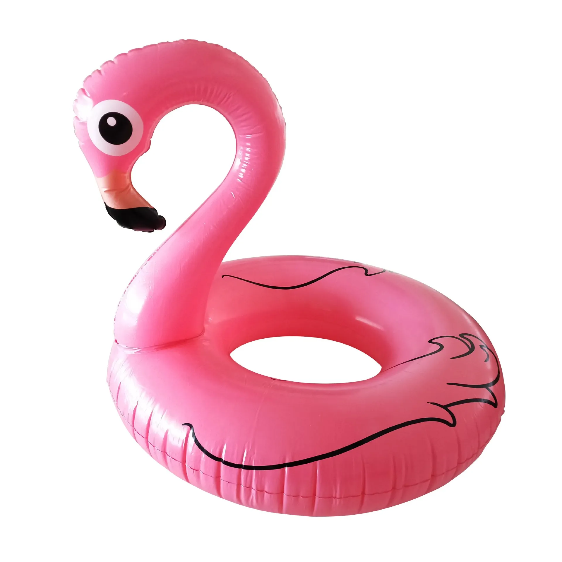 

120cm Big Animal Water Toys Inflatable Pink Flamingo Swimming Ring