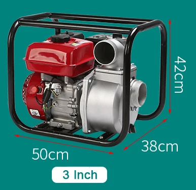2/3/4 inch  small agriculture machinery  gasoline water pumping machine high pressure water pump