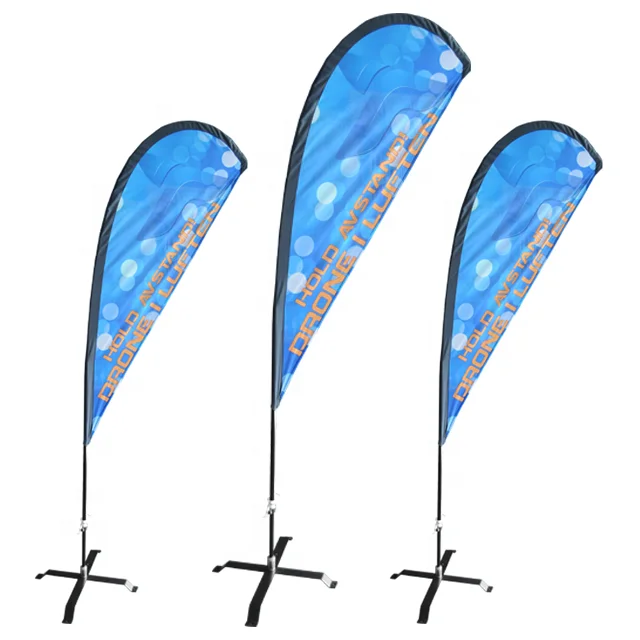 

4m telescopic aluminum foldable free standing telescopic portable wind blade retractable flag pole, Cmyk 4 color printing