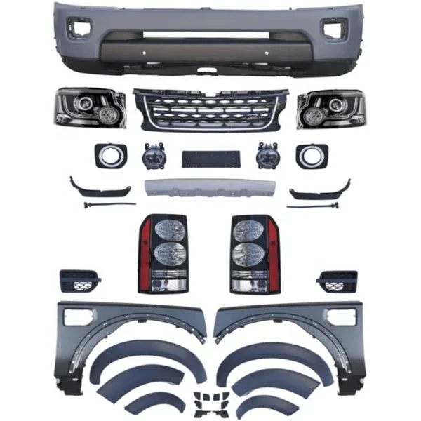 

Body Kit Upgrade Facelift Bodykit For Land Rover Discovery 3 LR3 Upgrade To Discovery 4 LR4 2014 Face Lift