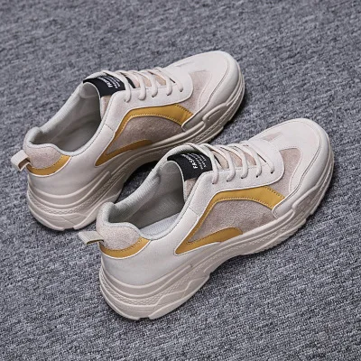 

2019 Spring increase men's shoes INS sneakers men's casual shoes men breathable low shoes