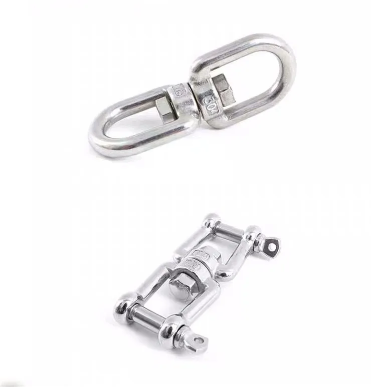 
Stainless Steel Lifting Swivel with Jaw to Jaw M4-M16 