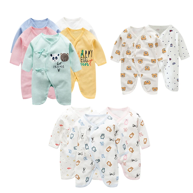 

Wholesale OEM Summer 100% Organic Cotton Knitted Onesie Newborn Baby Girls Rompers Boys Clothes, White baby rompers 100% cotton