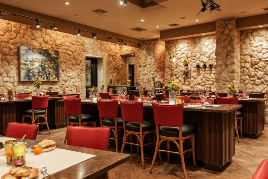 Saffron Austin menu featuring Indian dishes with descriptions, prices, and spice level indicators