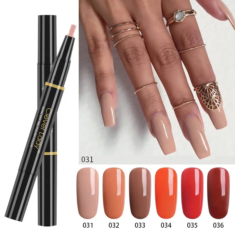 

One step gel nail color pen Chinses Beauty High Quality factory wholeshale 2g Free samples Private label, 48 colors