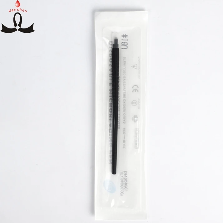 

Black Matt Nami 18U 0.16mm Disposable Microblading Pen Eyebrow Tattoo microblading disposable Pen