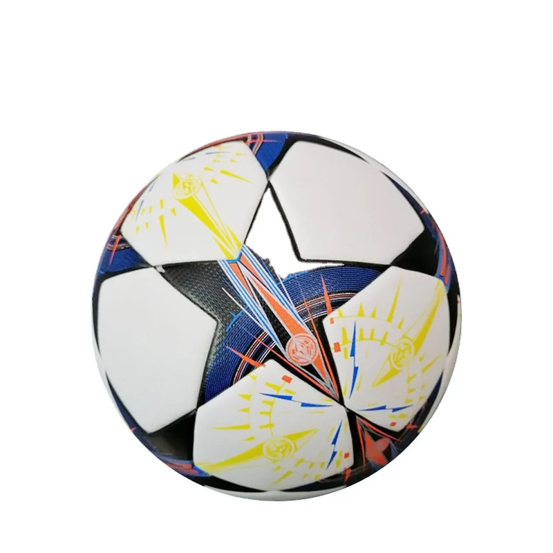 

Manufacturer Supply Machine Sewing  Ball PU Football/Soccer for School Students Teams Training