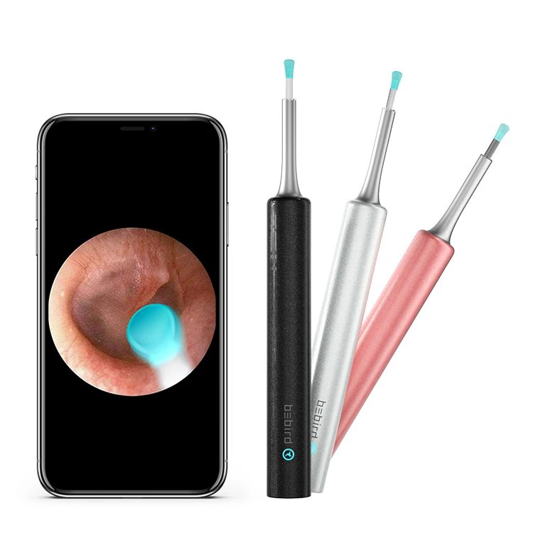 

Bebird 2020 C3 wifi mini wireless smart visible ear camera endoscope otoscope cleaner earwax, Black,white,blue,pink
