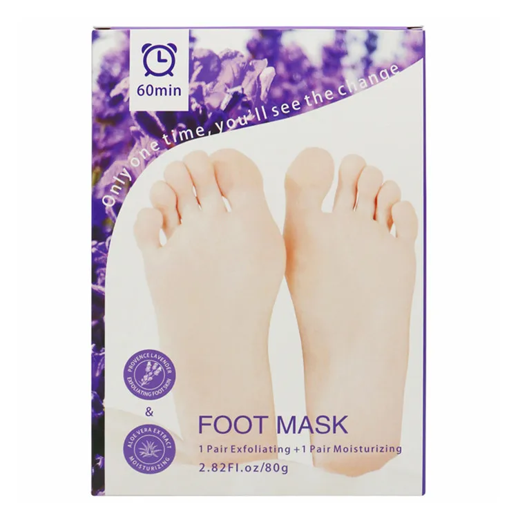 

2020 Factory Direct Sale Foot Peel Mask Private Label Exfoliating Foot Mask for Exfoliating Nourishing