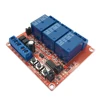 5V/12V/24V Self-Locking Interlock 2-in-1 3 Channel Relay Module