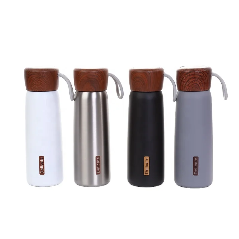 

400ml/500ml wholesale stainless steel double wall vacuum bottle water bottles hot sale tea infuser water bottles, White,black,grey ,sliver