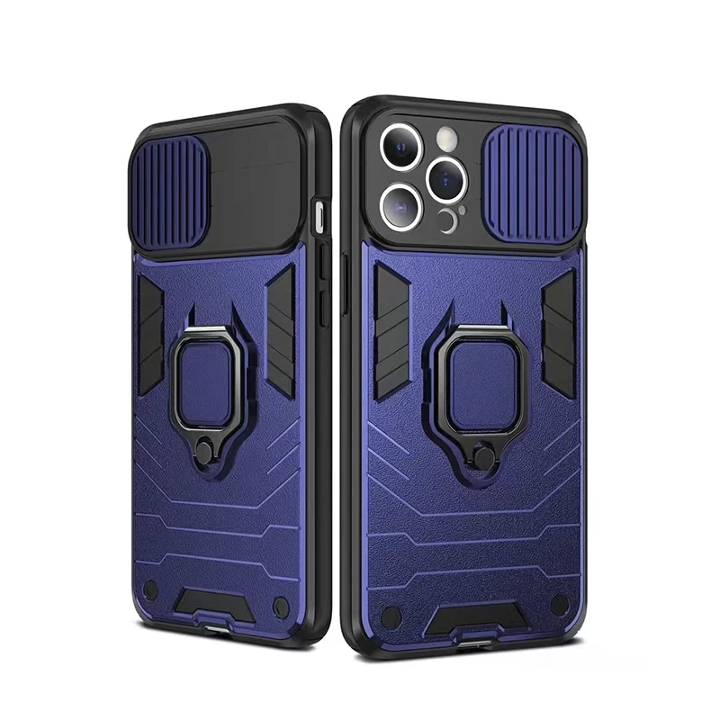 

Ring Bracket TPU Phone Case Push Window Luxury Phone Protective Case i 13 Pro max 360 Degree Drop Resistant Phone Case