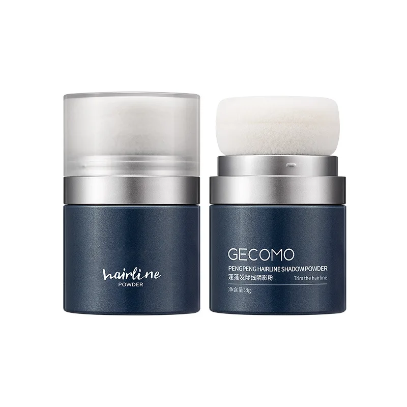 

GECOMO hair shadow powder oil control dry hair fluffy powder hairline filling powder 3 colors make more hair looking, 3 colors optional