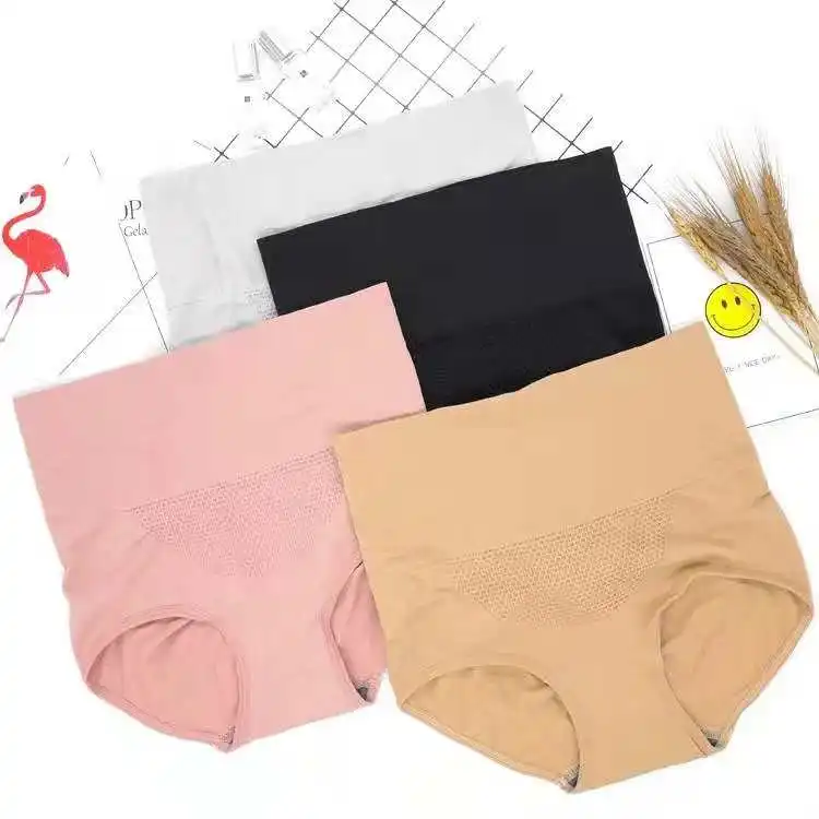 

2021 hot selling peach buttock briefs high waist warm palace pants seamless cotton briefs for women