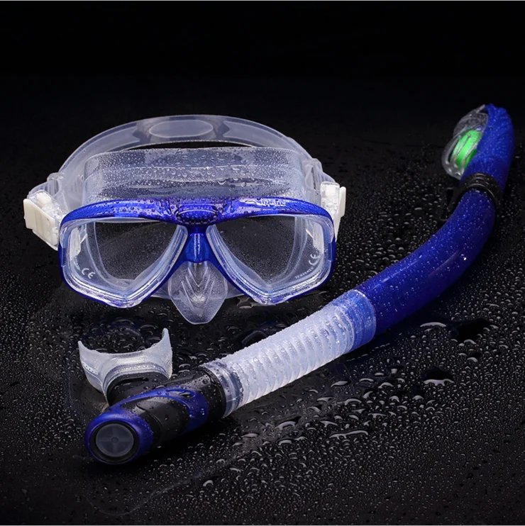 

hot sale Professional Glasses Diving snorkeling swimming set Anti-fog glasses breathing tube