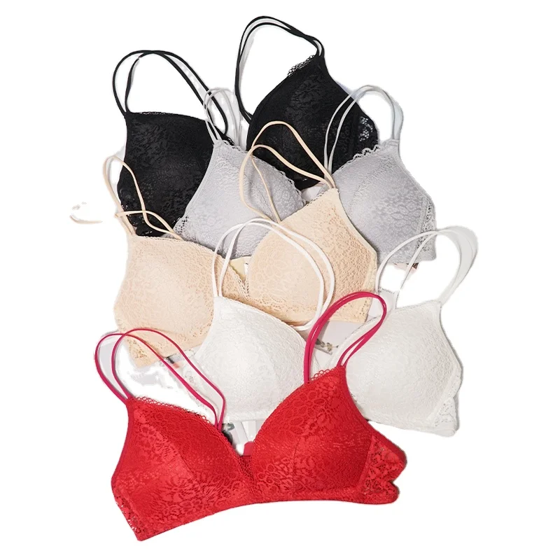 

Women sexy underwear set sexy lace sosten femenino brassiere women hollowout seamless ropa interior mujer